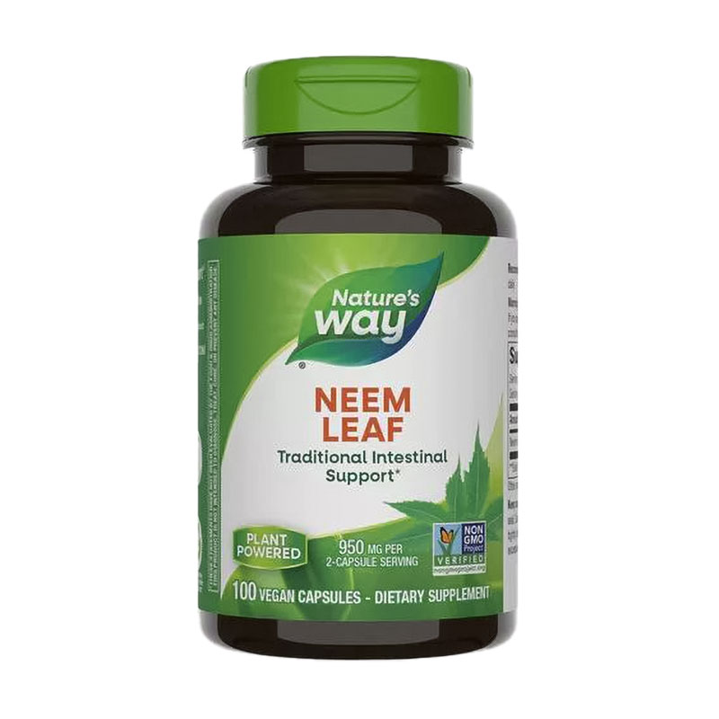 Листя німу Nature's Way Neem Leaf, 100 капсул